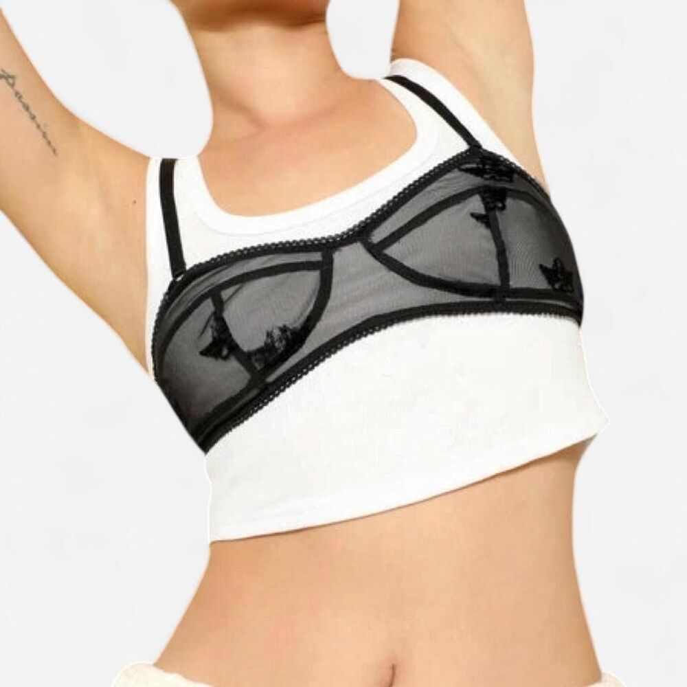 Boys-lie Women's Black Bra